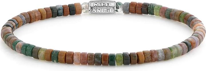 Produktbild Rebel & Rose Armband Indian Summer RR-40082-S-M Unisex (17.50 cm, Gema, Ágata)