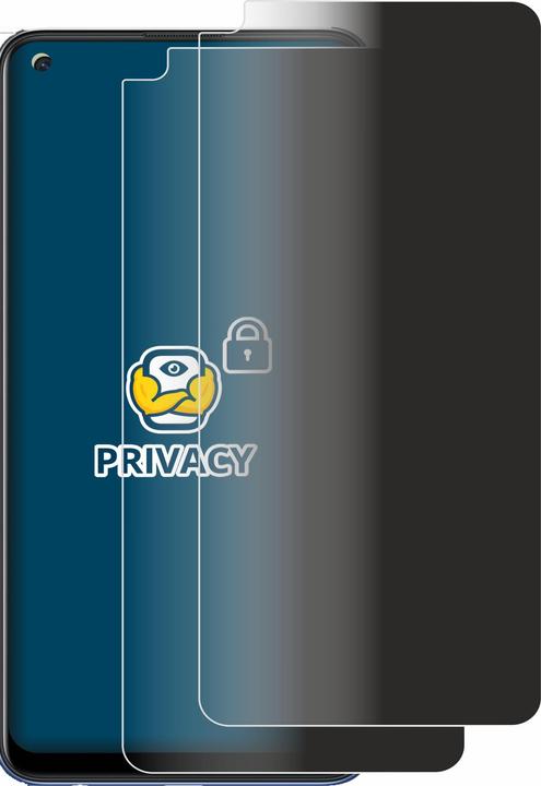 Produktbild BROTECT Sichtschutzfolie Anti-Spy Privacy Folie Blaulicht-Schutz (2 Stück, Oppo A74)