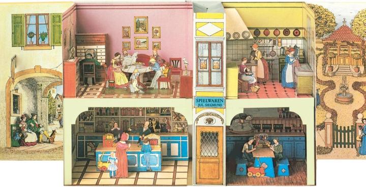 Immagine prodotto Das Biedermeier-Spielzeughaus (Tedesco, Hubert Siegmund, Therese Siegmund, 2021)