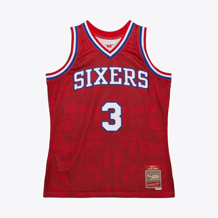 Mitchell & Ness Philadelphia 76ers Trikot Asian Heritage Yot Snake (S)