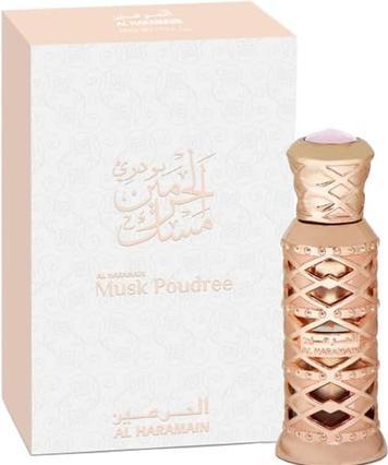 Al Haramain Musk Poudree 12ml Perfume Oil - Luxury Floral Perfume