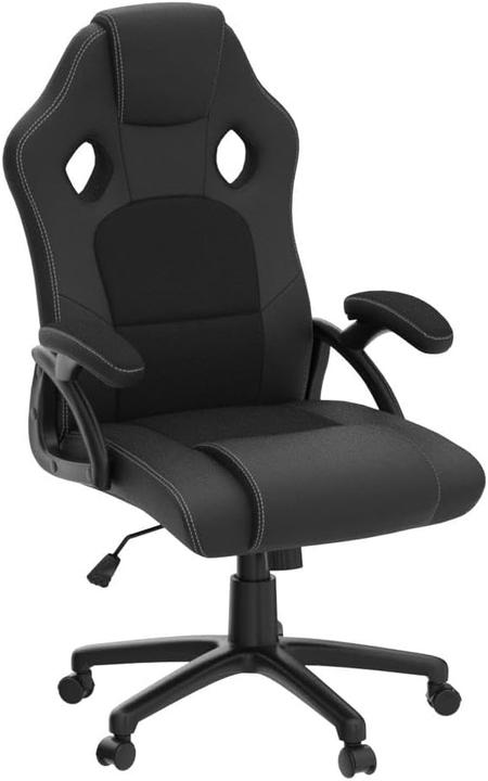 Actual product image tectake Sports Seat Executive Chair, Black-Black