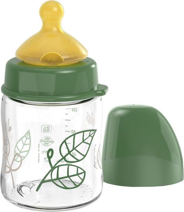 Produktbild NIP Weithalsflasche 'Cherry Green' Boy (120 ml)
