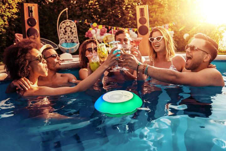 Actual product image Cellularline Bluetooth Speaker Water Floating White (3 h, Rechargeable battery operated)
