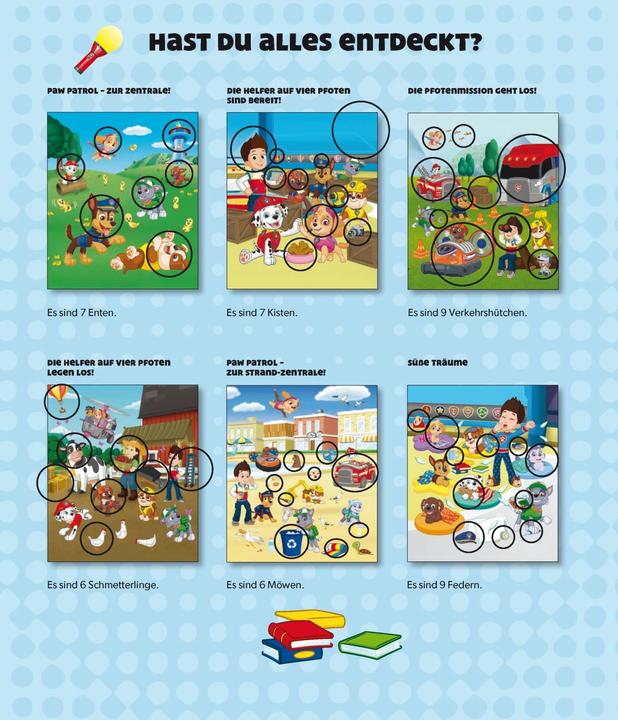 Produktbild Paw Patrol - Mein Taschenlampenbuch (Deutsch, Schwager & Steinlein Verlag, 2021)