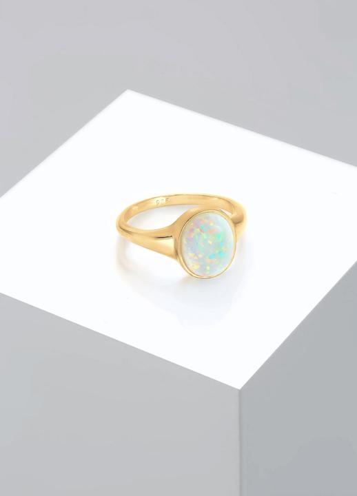 Produktbild Elli Siegelring mit Opal (54, 925 Silber)