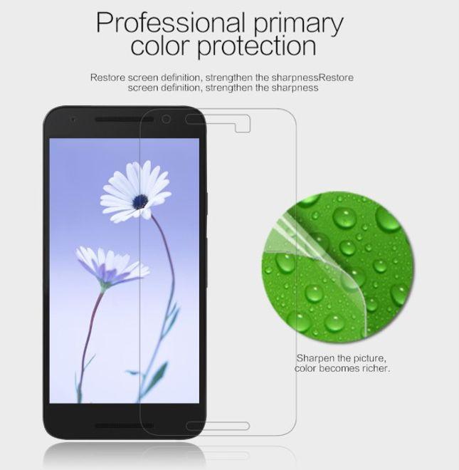 Actual product image Nillkin Super Clear (1 Piece, LG Nexus 5X)