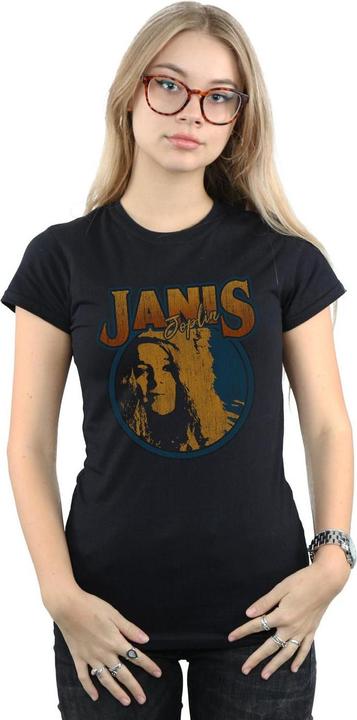 Image du produit Janis Joplin - T-shirt DISTRESSED CIRCLE - Femme (L)