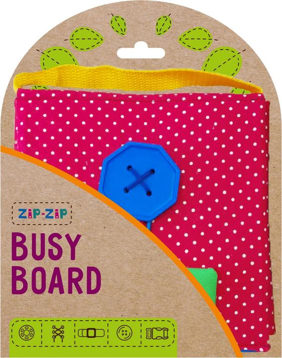 Actual product image Busy board (German, French, Italian, English)