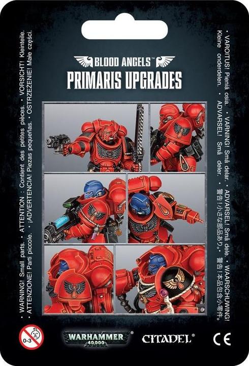 Actual product image Games Workshop Blood Angels Primaris Upgrades (Plastic)