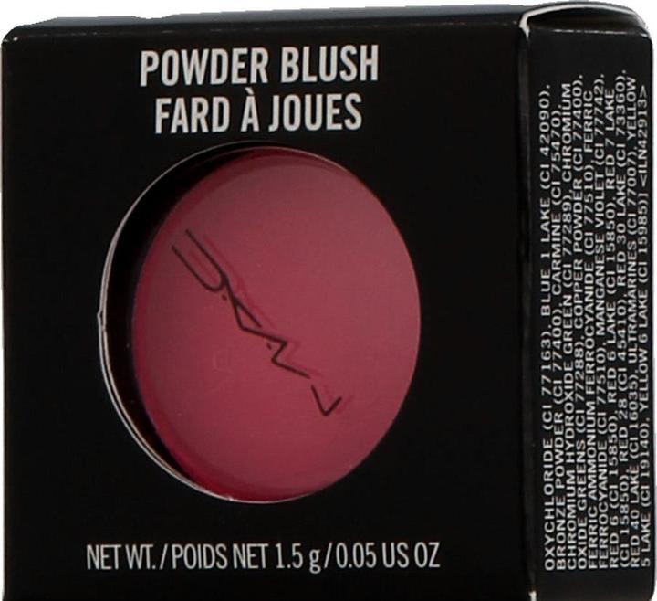 Actual product image MAC Cosmetics Powder Blush / Small (bright pink)