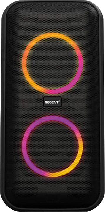Image du produit Ferguson Enceinte Bluetooth REGENT Power Audio 400BT RGB 60W FM USB AUX DSP Noir