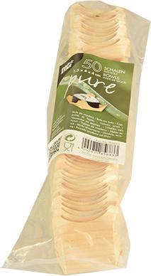 Actual product image Papstar Fingerfood - Bowls "pure (50 x)