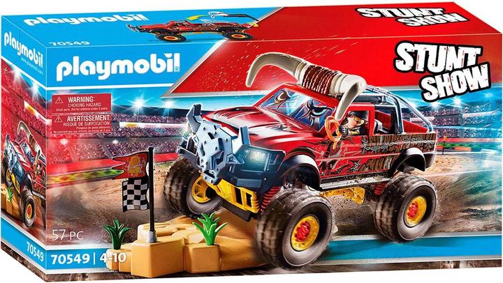 Produktbild Playmobil Stuntshow Monster Truck Horned (70549, Playmobil Stuntshow)