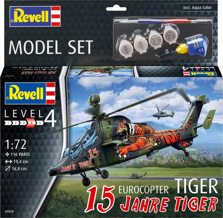 Produktbild Revell Model Set Eurocopter Tiger - 15 Years