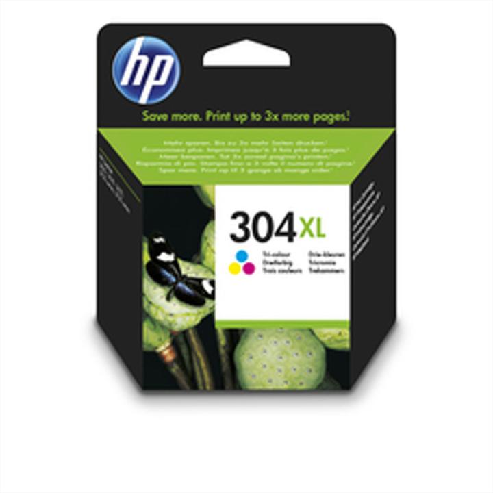 Produktbild HP No.304 XL (N9K07AE), trispalvÄ— kasetÄ—