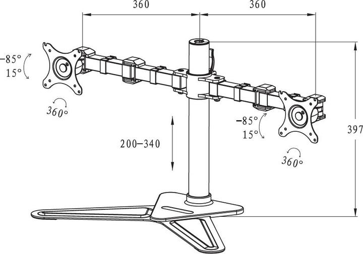 Produktbild Prokord DUS122 (Tisch, 30")