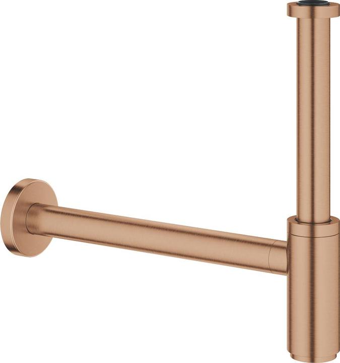 Grohe Sifone per lavabi 1 1/4" (spazzolato caldo al tramonto) (Materiale di montaggio del sifone, 1 1/4")