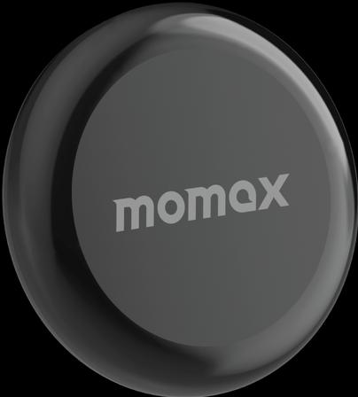 Actual product image Momax Pinpop Apple Find My Certificated Tracker Black