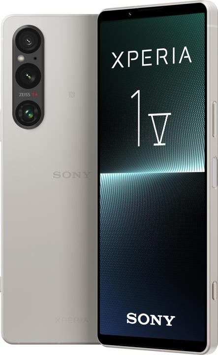 Sony Xperia 1 V (256 GB, Platinum Silver, 6.50", Hybrid Dual SIM, 48 Mpx, 5G)