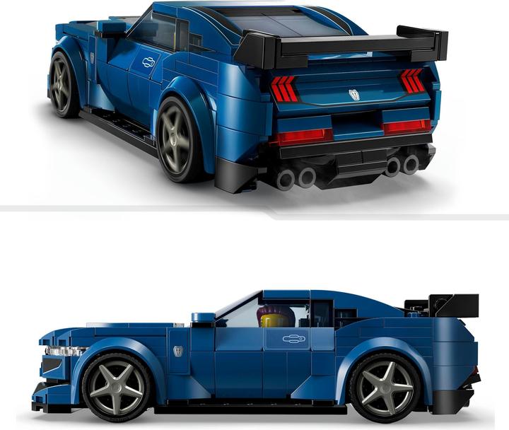 Actual product image LEGO Ford Mustang Dark Horse sports car (76920, LEGO Speed Champions)