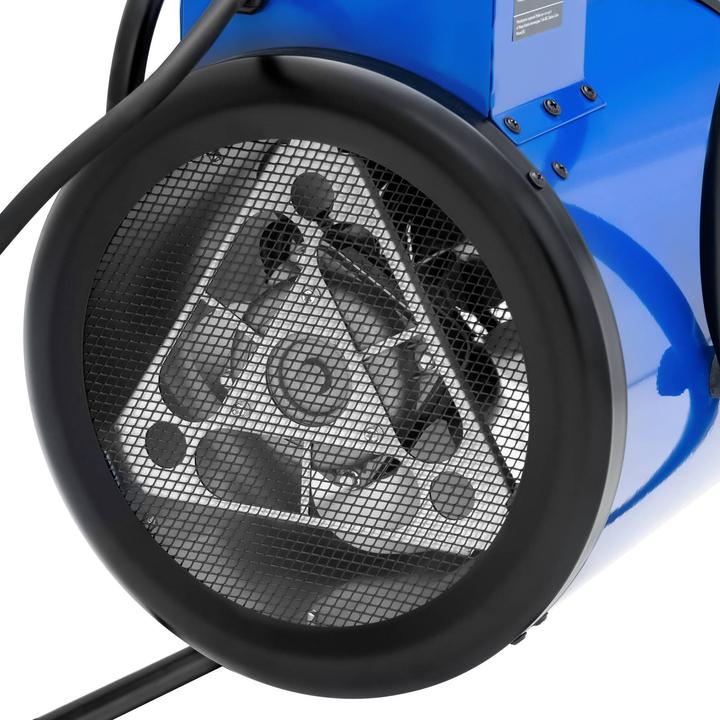 Produktbild MSW Elektroheizer Heizgebläse Elektro Heizlüfter Bauheizer 5000 W 40 °C 400 V