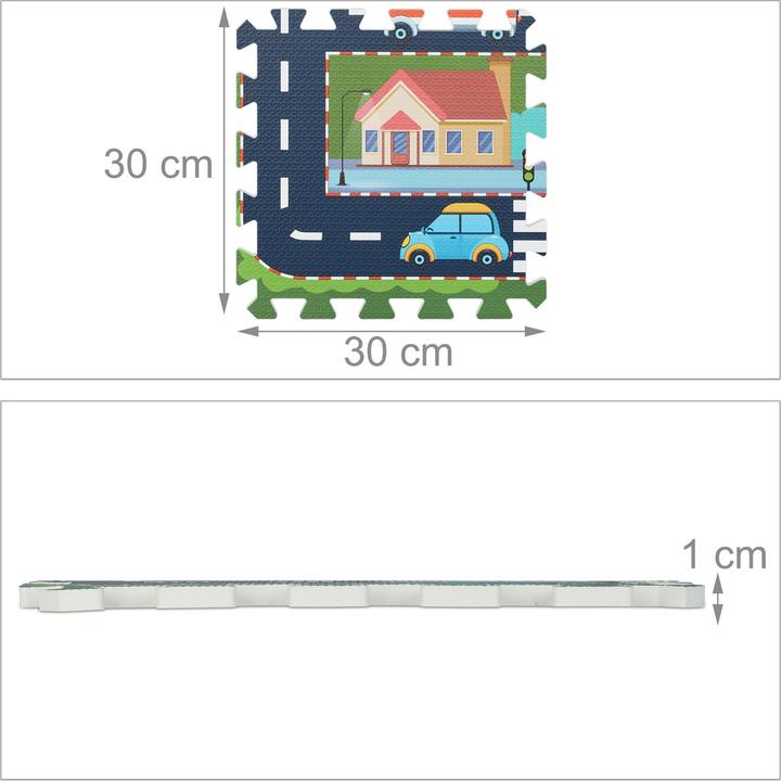 Immagine prodotto Relaxdays Tappetino per puzzle (30 x 30 x 1 cm)