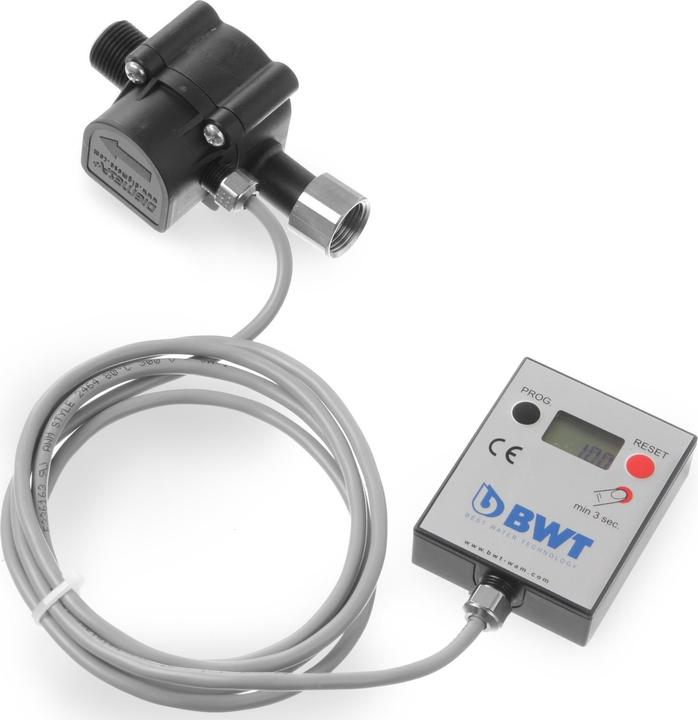 Produktbild BWT Hendi Wasserzähler mit Digitalanzeige für Wasserenthärter und Filter Wasserzähler mit Digitalanzeige