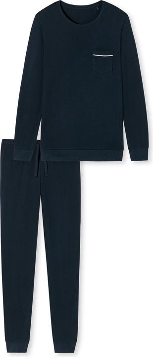 Actual product image Schiesser Pyjamas "Fine Interlock" navy (XL)