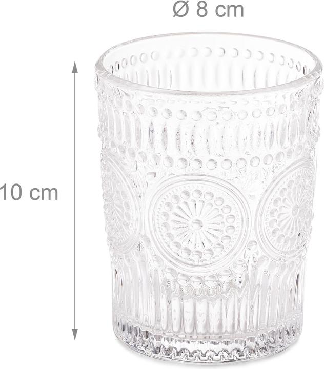 Actual product image Relaxdays 4x drinking glass (0.30 l, 1 x)