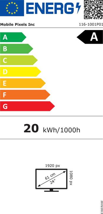 Energy Label Mobile Pixels Geminos (1920 x 1080 pixels, 24")