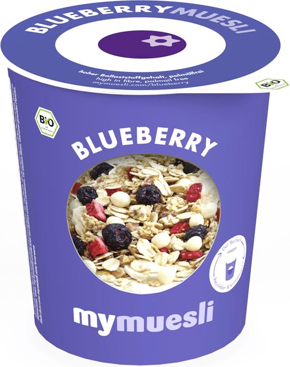 mymuesli 2Go Muesli aux myrtilles (85 g)
