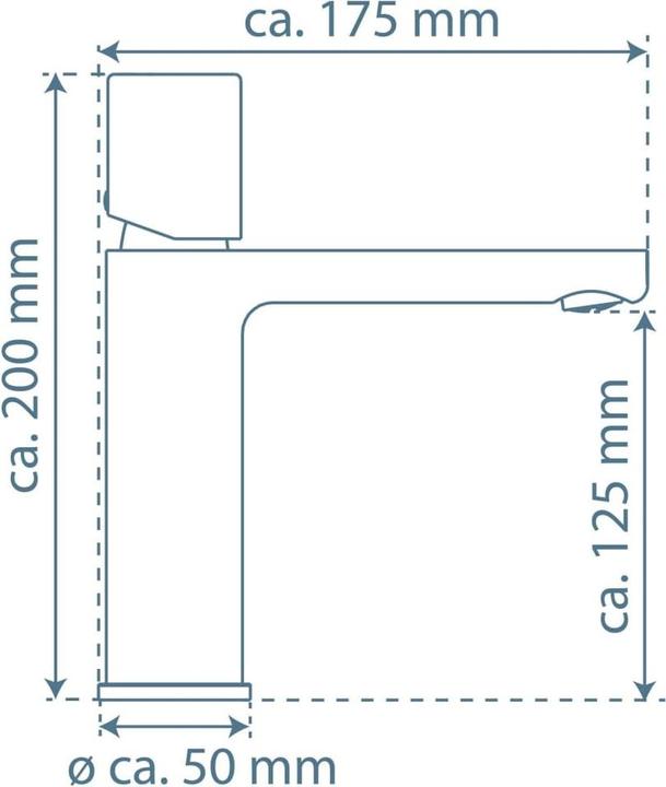 Actual product image Schütte NEW YORK Waschtischarmatur