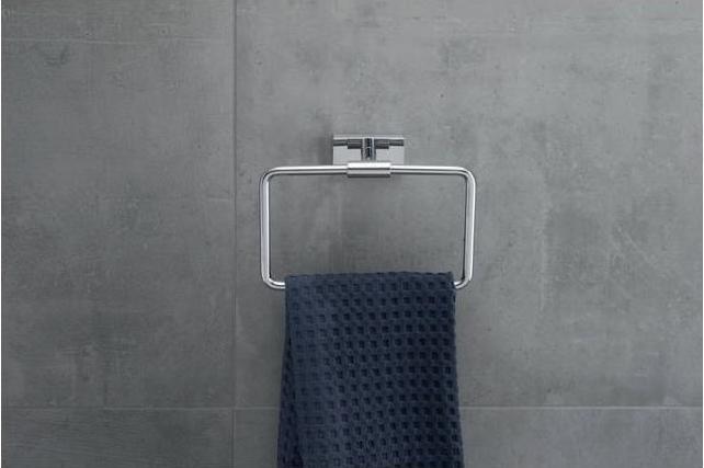 Actual product image Duravit Towel ring KARREE chrome
