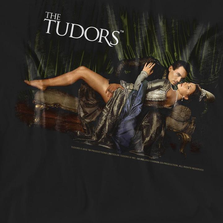 Actual product image The Tudors Unisex Adult The King And His Queen T-Shirt (XL)