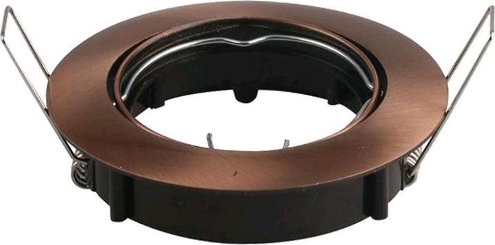 Actual product image V-TAC VT779 GU10 Fitting Round Movable Bronze