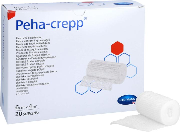 Produktbild IVF Hartmann Kreppbinde 4mx6cm weiss