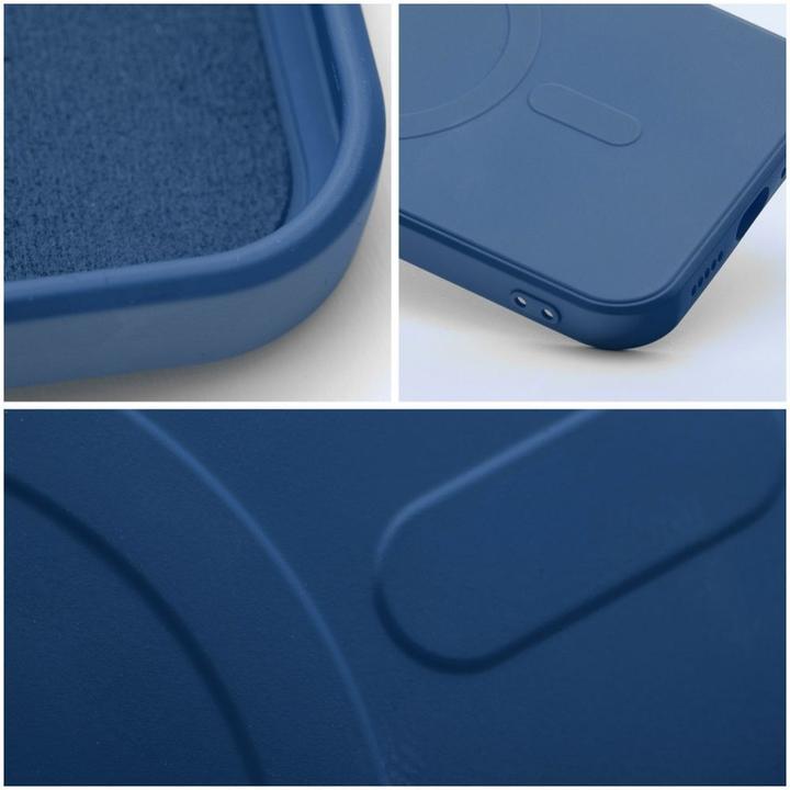 Produktbild OEM Back panel cover SILICONE MAG COVER case compatible with MagSafe for SAMSUNG A36 blue