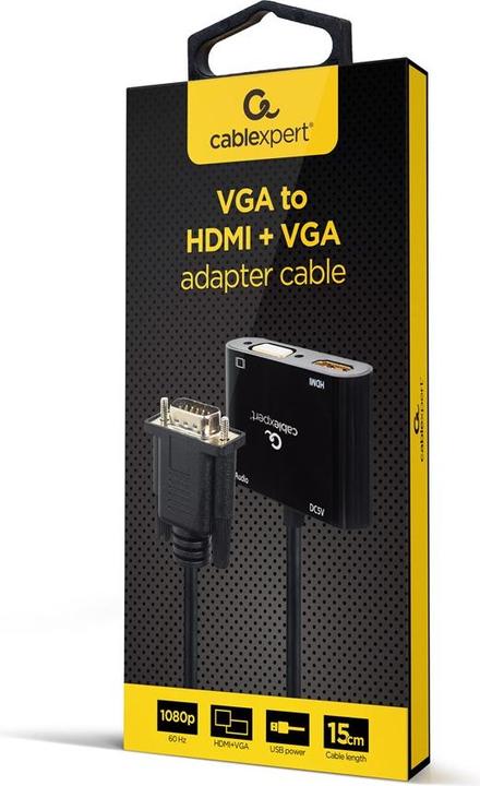 Immagine prodotto Gembird VGA zu (VGA, HDMI, 15 cm)