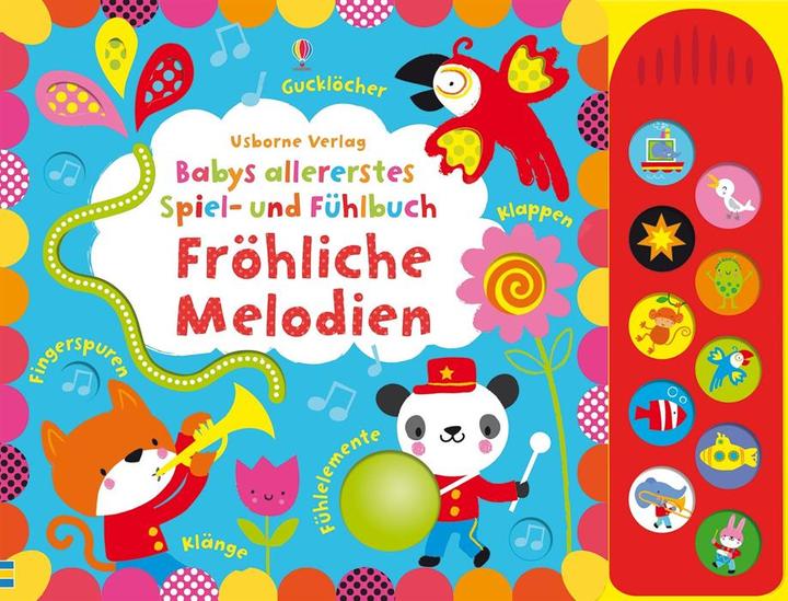 Actual product image Babys allererstes Spiel- und Fühlbuch: Fröhliche Melodien (German)