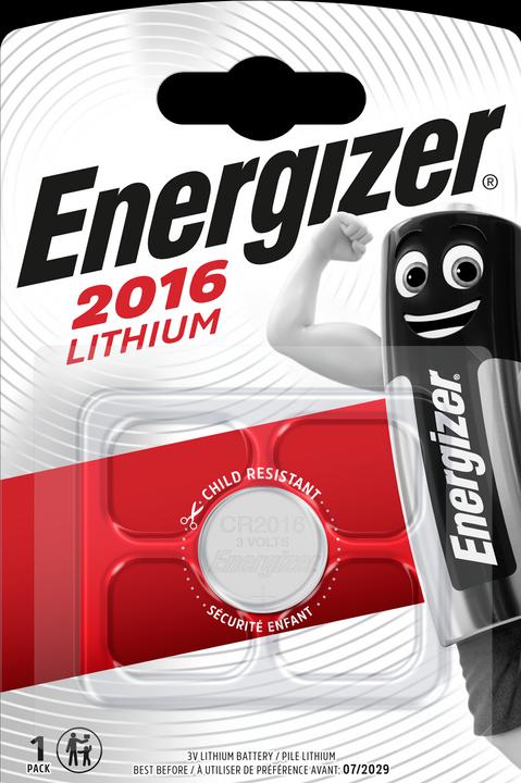 Produktbild Energizer CR2016 Lithium (1 Stk., CR2016, 90 mAh)