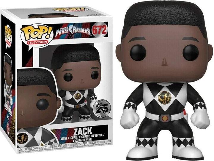 Image du produit Funko Pop! Power Rangers S7 - Zack BK Ranger(672)