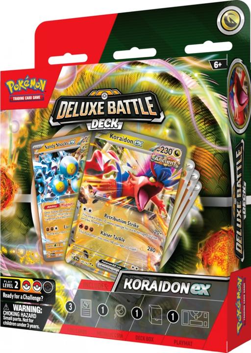 Immagine prodotto Pokémon Koraidon Deluxe Battle Deck-Karten (Ponte)