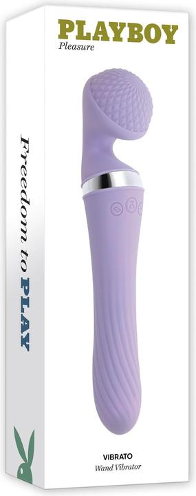 Actual product image Playboy Pleasure Vibrato Wand Vibrator - Ultimate Pleasure Experience