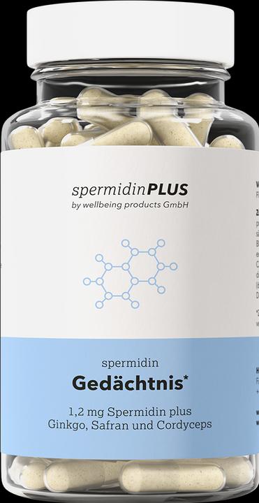Produktbild SpermidinPlus Spermidin Gedächtnis (60 Stück, Kapseln)