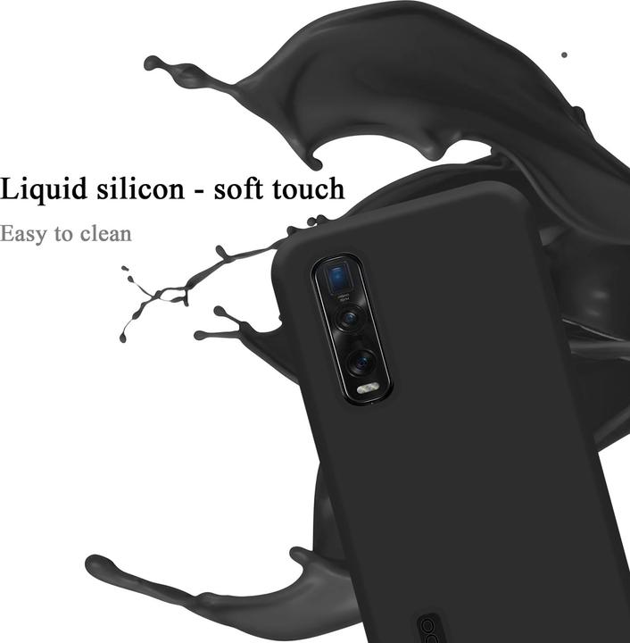 Actual product image Cadorabo TPU Liquid Silicone Case Cover for Oppo FIND X2 PRO (Oppo Find X2 Pro)