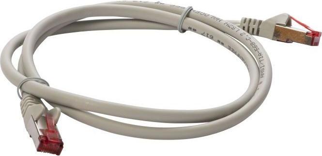 Produktbild Elbro Patchkabel ITplus RJ45 Kat.6 S/FTP 2m, grau (2 m)