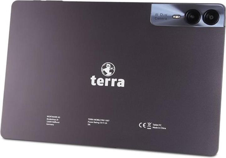 Actual product image Wortmann TERRA PAD 1007 10.95/" IPS/1920x1200/8GB/256G/LTE/A (4G, 10.95", 256 GB, Grey)