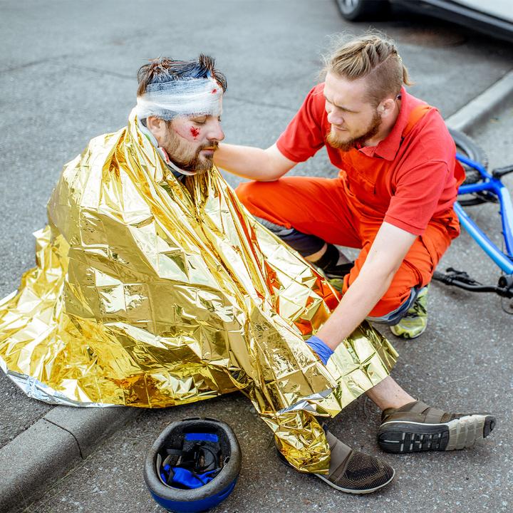 Actual product image Leina Rescue blanket (First aid set accessories)