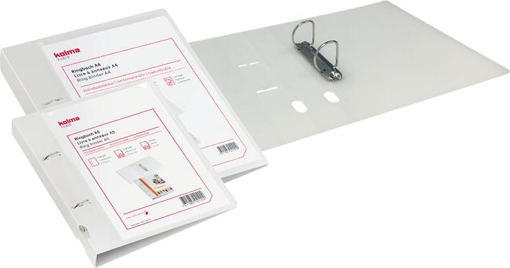 Image du produit Kolma Classeur à anneaux Vario A4 2 anneaux hauteur de remplissage 2 cm incolore (A4, 29 mm, 1 pièce(s))